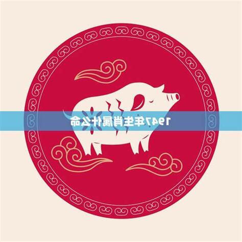 1947 生肖